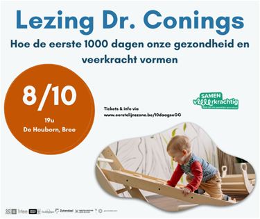 Bree - Lezing: de eerste 1000 dagen bepalen je veerkracht