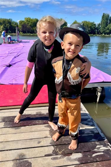 Liam en Emse op hun allereerste Youro-Kup - Lommel