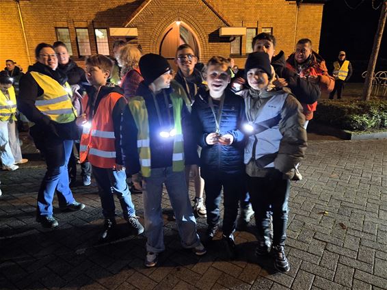 Lichtjestocht vormelingen Federatie Tabor - Beringen
