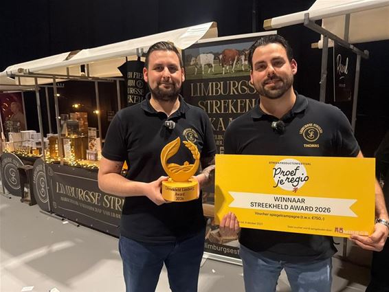 Limburgse Streken wint Streekheld Award 2026 - Bree