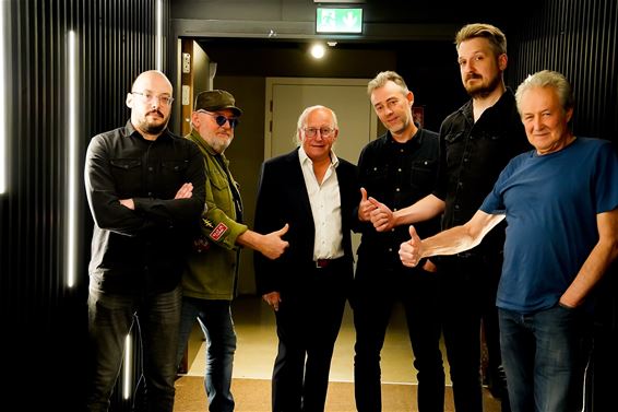 Live-opname voor vinylplaat Fred Klee - Beringen