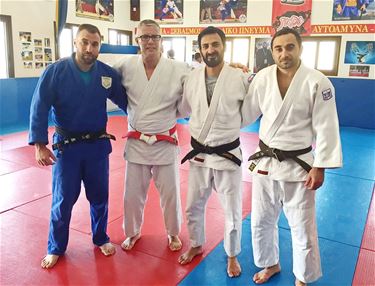 Lommelse judocoach gasttrainer in Cyprus - Lommel