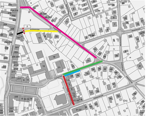 Maatregelen voor veiliger verkeer Corneliusschool - Pelt