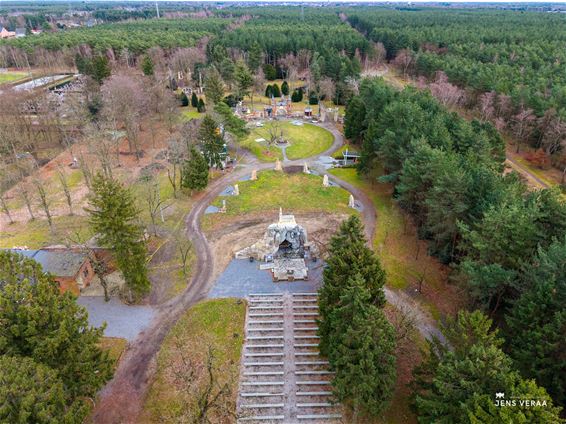 Lommel - Mariapark in ere hersteld na restauratie