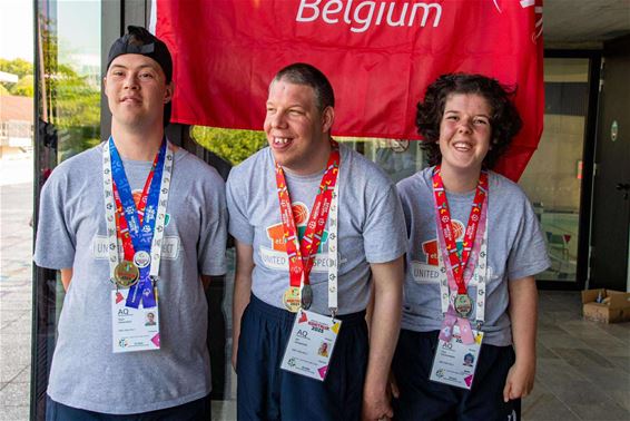 Medailleoogst voor Sint Oda op Special Olympics - Lommel