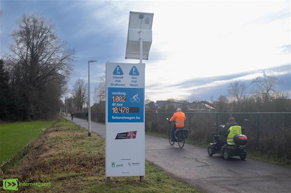 Meer dan half miljoen fietsers langs Skiffel - Pelt