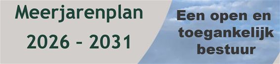 Meerjarenplan - 1: open en toegankelijk bestuur - Oudsbergen