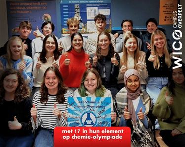 Met 17 op chemie-olympiade - Pelt