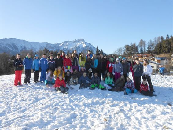 Middenschool de Wingerd op sneeuwklassen! - Overpelt
