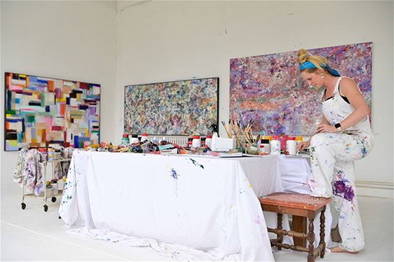 Miete Vanvoorden brengt kunst persoonlijk aan huis - Beringen
