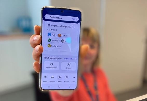 Mijn Stadsapp vervangt de Oudsbergen-app - Oudsbergen