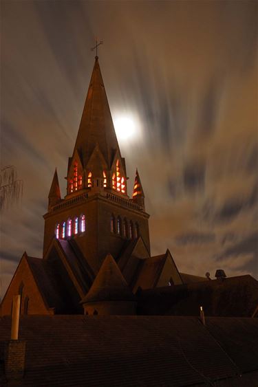 Mijnkathedraal verlicht - Beringen