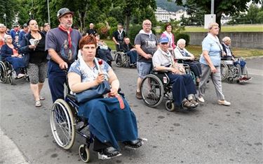 Mijnwerkers-Brancardiers Paal klaar voor Lourdes - Beringen