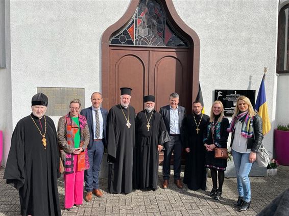 Minister op bezoek bij Oekraïense gemeenschap - Genk