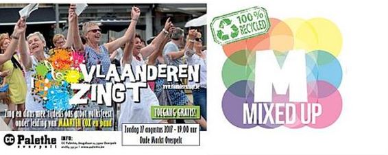 'MixedUp Recycled' en 'Vlaanderen Zingt' - Overpelt