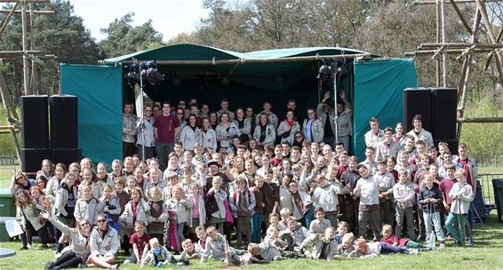Mooie viering van 50 jaar scoutswerking - Hamont-Achel