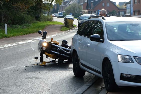 Motorrijder gewond bij ongeval - Beringen