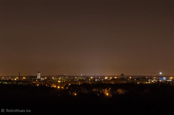 Nachtopnames vanop de uitkijktoren - Lommel