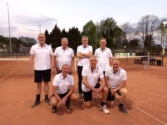 Nationaal kampioen Dubbel Heren 60+ - Beringen