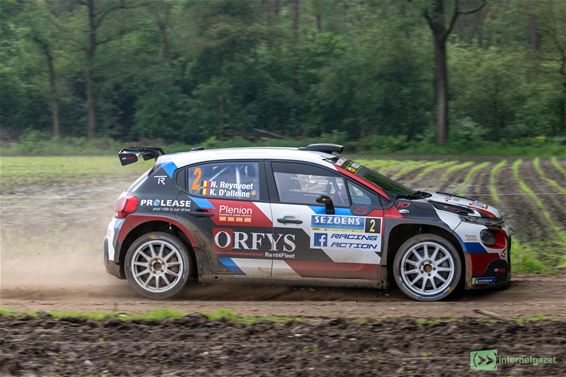 Niels Reynvoet-Kris D'Alleine winnen Sezoens Rally - Bocholt