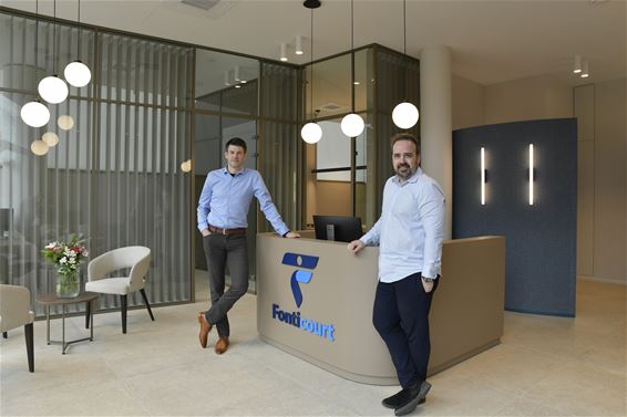 Beringen - Nieuw kantoor voor KBC Verzekeringen Fonticourt