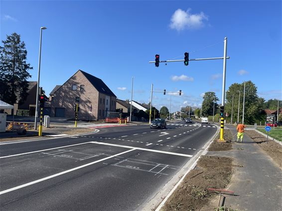 Nieuw kruispunt open - Leopoldsburg