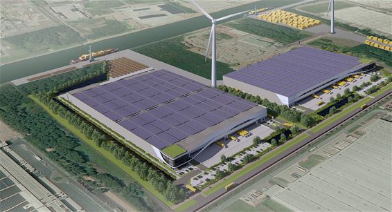 Nieuw logistiek centrum - Beringen