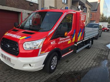 Nieuw voertuig voor brandweer - Leopoldsburg