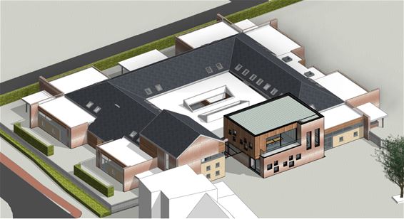 Nieuwbouw uitbreiding kleuterschool SBS Koersel - Beringen