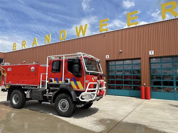 Nieuwe bosbrandweerwagen voor Leopoldsburg - Leopoldsburg