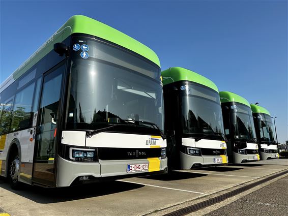 Nieuwe generatie elektrische bussen - Genk
