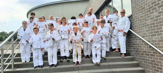 Nieuwe graadverhogingen bij judoclub - Lommel