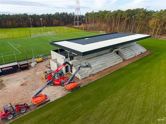 Nieuwe infrastructuur KFC Eksel vordert flink - Hechtel-Eksel