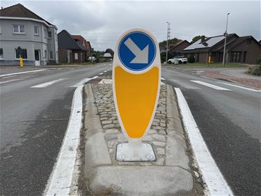 Nieuwe paaltjes - Beringen
