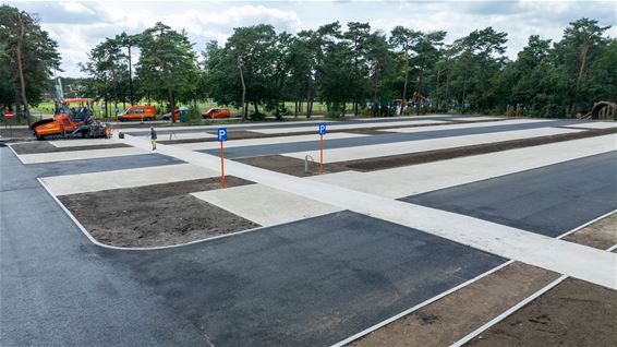 Nieuwe parking aan House of Nature open - Lommel