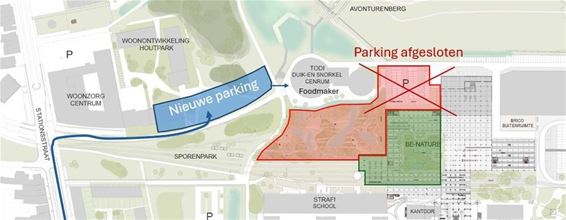 Nieuwe parking TODI - Beringen