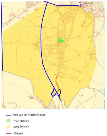 Pelt - Nieuwe snelheidszones in Lindel-Hoeven