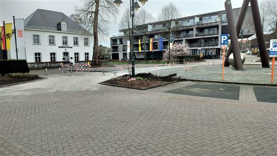 Nieuwe weg Dorpsplein Opglabbeek bijna klaar - Oudsbergen
