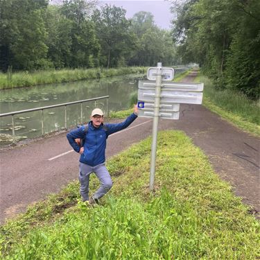 Nog 1950 km tot Compostella voor Lucien - Lommel