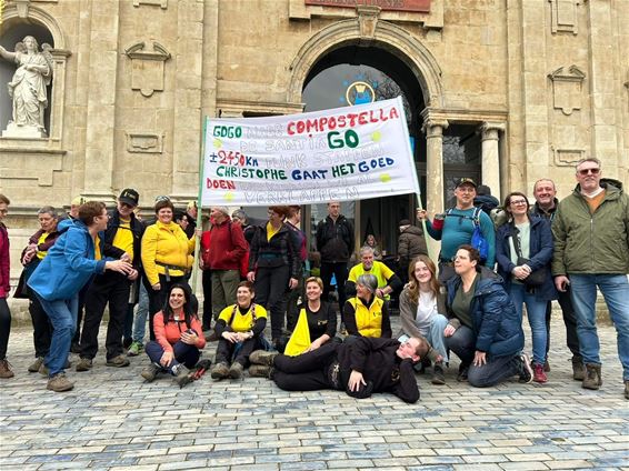 Nog 2424km tot Santiago de Compostella - Beringen