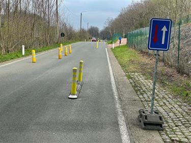 Nog geen fietspaden in de Steenstortstraat - Beringen