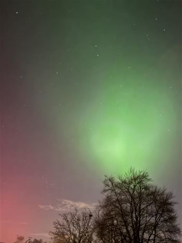 Noorderlicht boven Leopoldsburg - Leopoldsburg