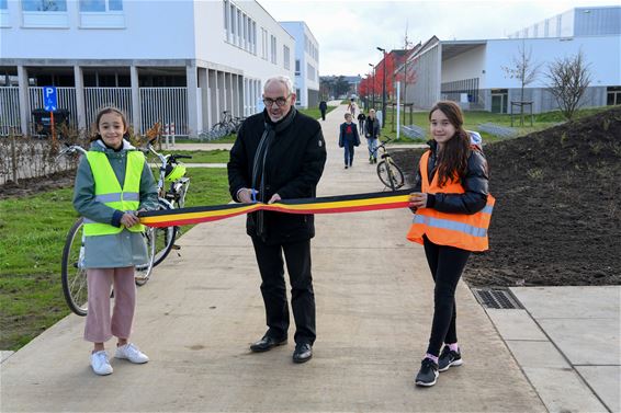 Officiële opening fietspad scholencampus - Beringen
