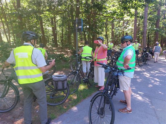 Pelt - OKRA Grote Heide fietste door de bomen