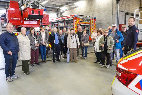 Okra Koersel bezocht brandweer - Beringen