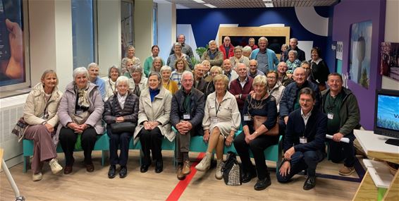 Okra op bezoek bij VRT en Vlaams Parlement - Peer