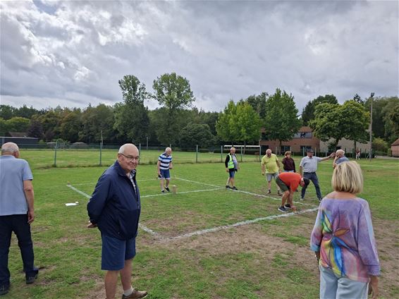 OKRA Reppel op het Kubb-podium
