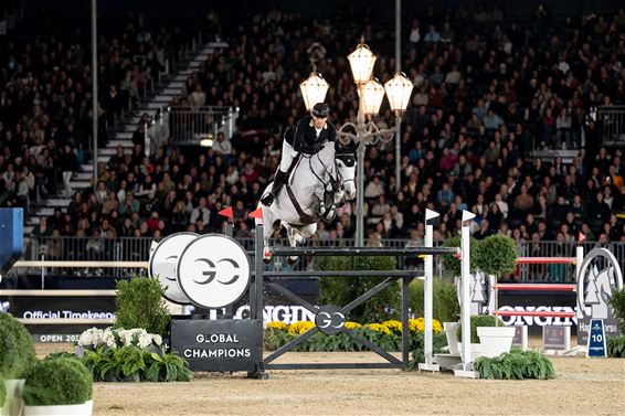 Olivier Philippaerts met Hipster SV op podium - Oudsbergen