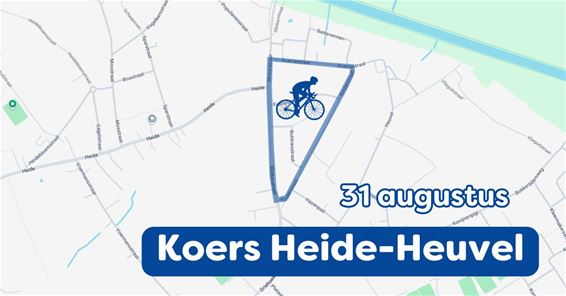 Omleiding Heide-Heuvel op 31 augustus - Lommel