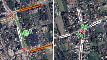 Omleidingen door aanpassingen aan rondweg - Lommel